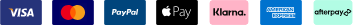 Accepted payment methods